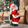 thumbnail image 5 of Santa and Reindeer Sleigh T-oy Motion Activated Singing Dancing Decor with Lights Music_Jingle Bell Rock Fun Christmas Gift for Family K-ids, 5 of 7