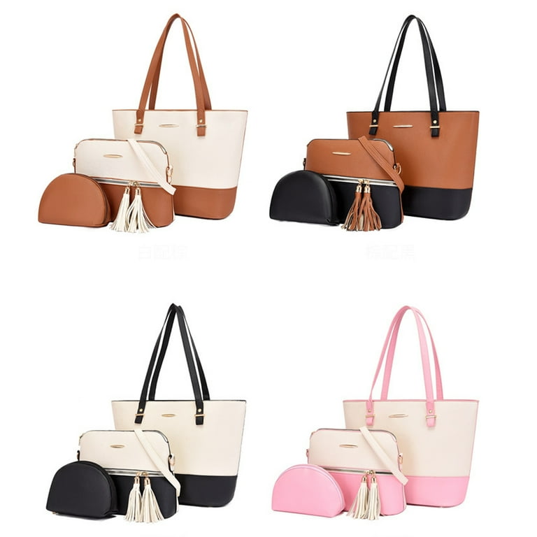 3 Piece Set Handbag Women s Shopper Shoulder Bag