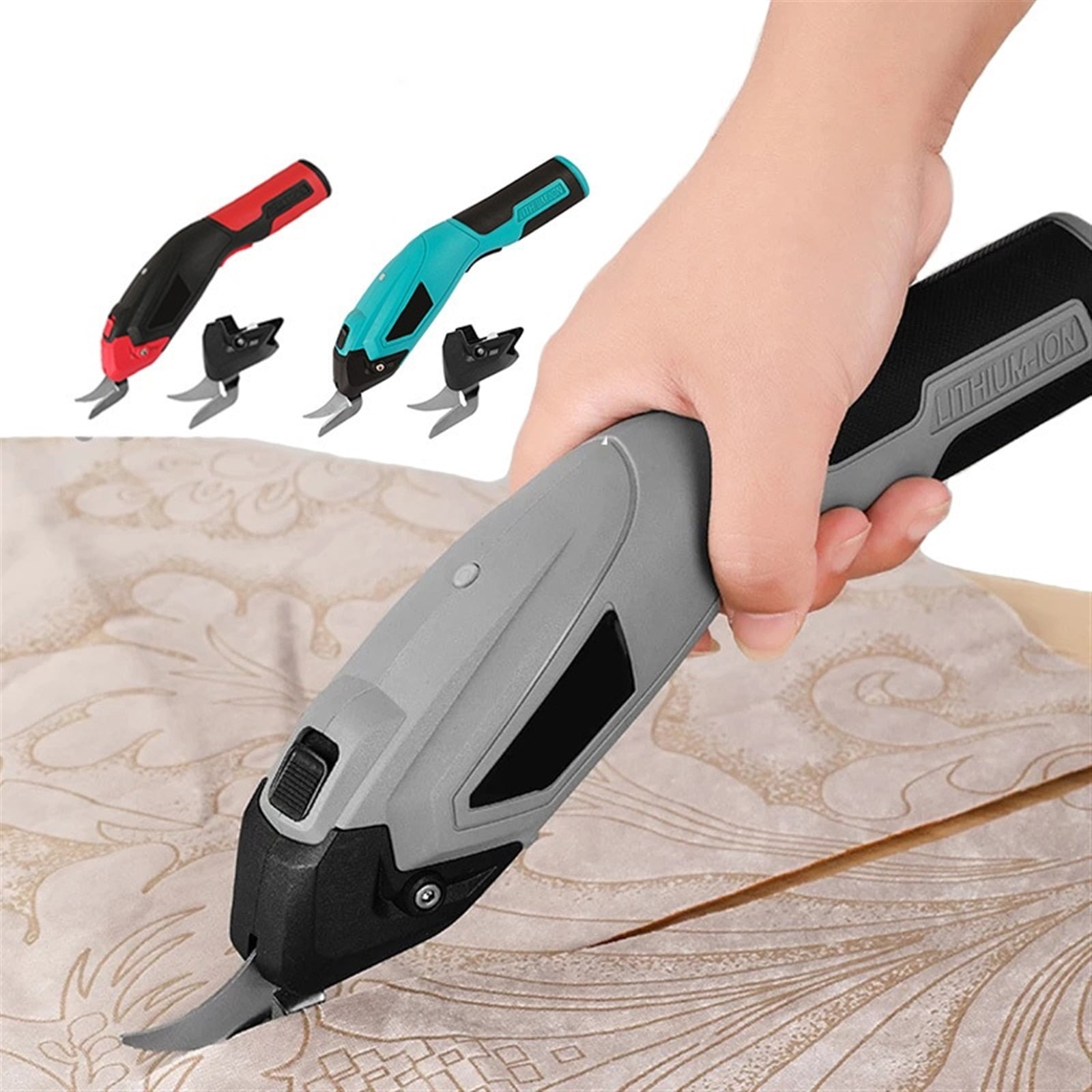 Electric Scissors electric cutting Tool Sewing Wireless Fabric Sewing Handheld Scissors for Fabric Paper Cardboard USB Charge - Multi-Animal Use