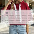 thumbnail image 3 of LEKWK Cropped Hoodie Women Drop Shoulder Short Sleeve Sweatshirt Drawstring Loose Fit Pullover Tops with Pocket Fall Casual Activewear Red M, 3 of 7