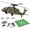 3 battery version, variant on WL K170 Black Hawkk Helicopter For Adults,  Remote Control Military  UH-60L Helicopter With 6-Axis Gyro 2.4G 4CH Flybarless RC Helicopter, Outdoor Hobby RC Toy