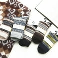 thumbnail image 6 of Wool Socks for Women - 5 Pairs Wool Socks Soft Womens, Winter Hiking Sock Warm Cozy Sock, 6 of 9