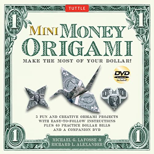 Pre-Owned Mini Money Origami Kit: Make the Most of Your Dollar!: Origami Book with 40 Origami Paper Dollars, 5 Projects and Instructional DVD (Misc.) 0804842302 9780804842303