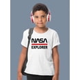 thumbnail image 2 of NASA Nasa Explorer Banner T-Shirt Juniors -NASA Designs,  x-Small, 2 of 4