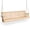 Wood, variant on Ktaxon 5FT Patio Porch Swing, Heavy Duty 880lbs Capacity Wooden Bench with Hanging Chains, Brown