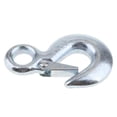 thumbnail image 1 of Miulika 2X Heavy Duty Eye Slip Spring Lifting Hook with Latch for Winch Rope, 1 of 9