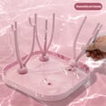 thumbnail image 3 of Estante para secar biberones, estante multifuncional para biberones, estante para secar biberones con bandeja de agua desmontable, 3 of 6