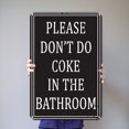 thumbnail image 3 of Placa Metal Vintage para Baño Pintura Hierro Rectangular Del Pared 30x40cm, 3 of 9