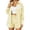 Yellow, variant on Women Shorts Sets Outfits 2 Piece Sets for Women Summer Outfits for Women Summer Casual Fashion Long Sleeve Shirt with Shorts Two Piece Summer Sets