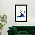 thumbnail image 2 of Wynwood Studio Prints Air jordan Drawing V Fashion and Glam Shoes Wall Art Canvas Print Blue Sapphire Blue 13x19, 2 of 3