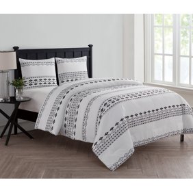 Vcny Home Ogee 3 4 Piece Comforter Bedding Set Shams Included