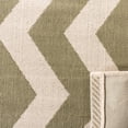 thumbnail image 6 of Safavieh Courtyard Ayden Chevron Indoor/Outdoor Area Rug, Green/Beige, 4' x 5'7", 6 of 10