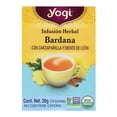 thumbnail image 1 of Infusion herbal Yogi bardana con zarzaparilla y diente de león 29 g, 1 of 2