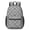 Geometric Square Gray, variant on Geometric Arrow Gray Pattern 17" School Backpacks for Teens,Waterproof Oxford Fabric,S-Shape Padded Straps for School,Travel,Hiking,Camping
