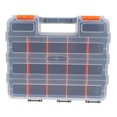 thumbnail image 4 of HINTRMENT Parts Storage Box Divided Box Plastic Storage for Tools Home Use 1Set, 4 of 7