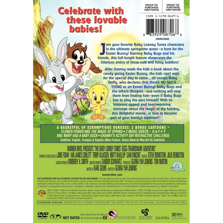 Baby Looney Tunes': Eggs-traordinary Adventure (Repackage) (DVD