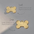 thumbnail image 4 of Placa personalizada para perro y gato MEOW the WOOF de acero inoxidable grabada, 4 of 6