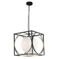 thumbnail image 1 of Lámpara Colgante E26/E27 60W Enif Oro Opalino 2G ILUMINACIÓN ., 1 of 4