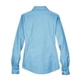 thumbnail image 5 of Harriton M600W Women's Long Sleeve Oxford Dress Shirt-Light Blue-M, 5 of 5