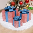 thumbnail image 7 of EUDIDV Xmas Tree Decor Christmas Up Gift Boxes For Christmas Decorations Three Different Size Of Gift Box With Warm LED Lights Xmas Indoor Christmas Products, 7 of 7