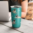thumbnail image 6 of Dog Design Tumbler Stainless Steel Insulated Travel Coffee Cups with Lid and Straw,Ideal Memorial Gift for Dog Dad/Mom,20oz, 6 of 6