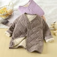thumbnail image 5 of Favoffer Fall Winter Girls Uniform Kids' Thermal Underwear Set Fleece-Lined Thickened Base Layer Pullover Sweatshirt T-Shirt for Daily Home Teen 4-16Y, 5 of 6