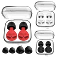 thumbnail image 4 of Silicone Soundproof Earplug Anti Noise Sleeping Ear Plugs Sound Insulation Noise Reduction Ear Protection Swimming Earplugs, 4 of 5
