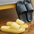 thumbnail image 3 of WarmTown Women Thick Platform Slippers Summer Beach Eva Soft Sole Sandals Leisure Men Ladies Indoor Bathroom Anti-Slip Shoes, 3 of 3