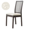 thumbnail image 1 of Pu Chair Cover Leather Chair Cover Dining Room Chair Cover White, 1 of 9