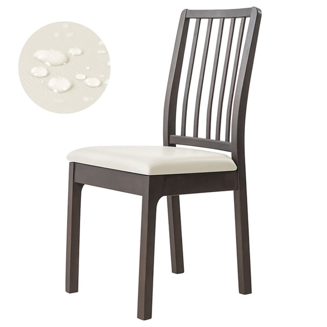 Housse de Coussin de Chaise en Cuir pour Salle à Manger