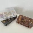 thumbnail image 6 of Transparent Double-layer Plastic Jewelry Storage Box Multi-purpose Organizer Container for Hair Clips Necklace Earring Jewelry Brown, 6 of 6