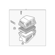 Genuine OE Kia Air Cleaner Assembly - 0K52Y-13300