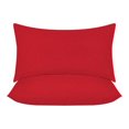 thumbnail image 1 of Covers&All Sunbrella Lumbar Pillows Set of 2, UV Fade resistant & Water Repellent Rectangle Lumbar Throw Pillows (Inserts with Covers) for Indoor Outdoor Use, 1 of 5