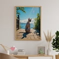 thumbnail image 6 of Diamond Art Kit for Adults, Cat Sunlit Deck Ocean View Diamond Painting for Adults Beginners, 5D DIY Diamond Art Painting Kits, Colorful Diamond Painting Craft for Home Decor 12x16, 6 of 7