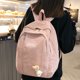 thumbnail image 2 of Mochila de pana a rayas para mujer, Bolsa Escolar para adolescentes, niñas y niños, bolsa de moda Harajuku de lujo, paquete de libros para estudiantes, 2 of 5