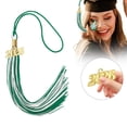 thumbnail image 2 of 1pc Gradution Tassel for Graduation Cap Hat Gown Headband Decorations,Senior Class of 2026 Congrats Grad Party Favors Supplies Ceremonies Memorial Graduations Decor(White+Green), 2 of 9
