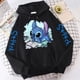 thumbnail image 2 of Sudaderas con capucha de Lilo Stitch de Disney para hombre y mujer, sudadera Harajuku de Anime, ropa de calle gótica Y2k de dibujos animados, Sudadera con capucha de Manga de los años 2000 para mujer, 2 of 5