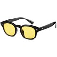 thumbnail image 1 of Gafas de Sol GTand Vintage Retro Redondas con Lentes Tinte UV400 46mm Unisex, 1 of 6