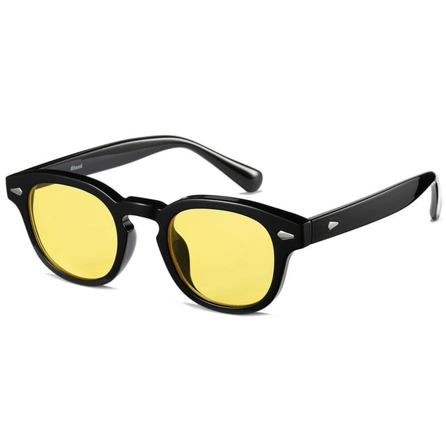 Gafas de Sol GTand Vintage Retro Redondas con Lentes Tinte UV400 46mm Unisex