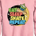 thumbnail image 2 of Disney - Toy Story - Eat Sleep Skate Repete - Toddler & Youth Crewneck Fleece Sweatshirt, 2 of 4