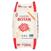 Botan Calrose Rice, Medium Grain, also known as sticky rice, non-GMO,Musenmai (pre-washed), Allergens not contained, 5 lb.