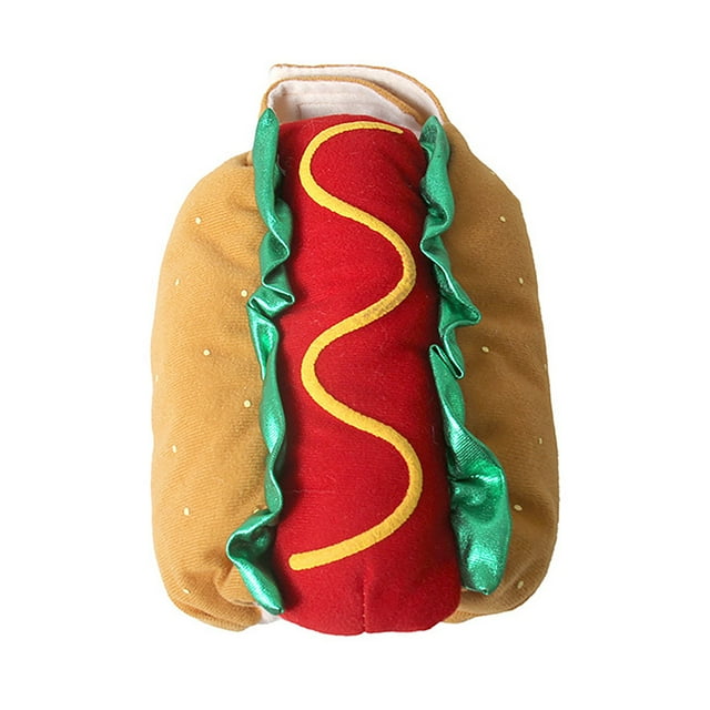 asddcavvf Dogs Puppy Dogs Clothing Hamburger Halloween Party for Pet Decoration Clothes Hamburger Clothes Pet Clothes Rack Small Pet Clothes for Large Dogs Girl Pet Clothes Closet
