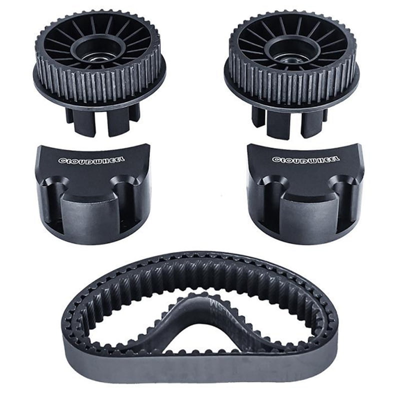 stomach ache Vulgarity Towards Tycncty 5M 40T Timing Belt Pulley Synchronous Wheel Kit for Cloud Wheel  Discovery Version Electric Skateboard DIY Parts - Walmart.com