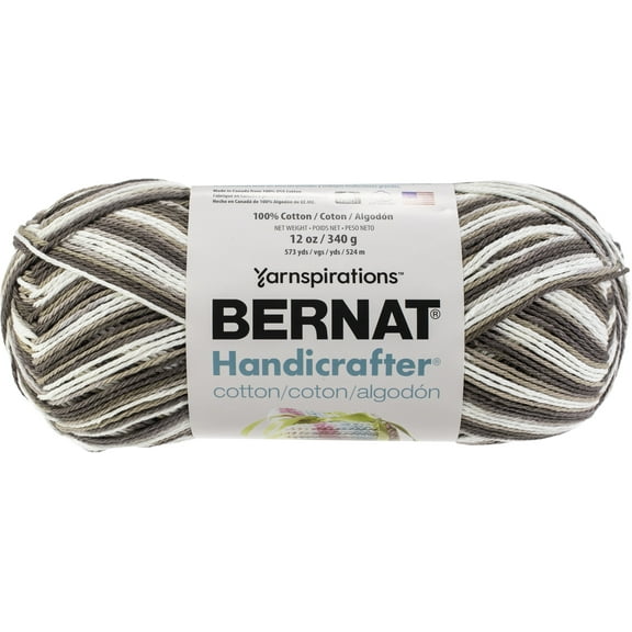 Bernat® Fil Ombre Handicrafter®, Coton #4 Moyen, 12oz/340g, 573 Yards