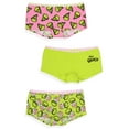 thumbnail image 6 of Dr Seuss The Grinch Women's 3-Pack Allover Character Designs Underwear Panties Pink Santa Boyshorts, 6 of 7