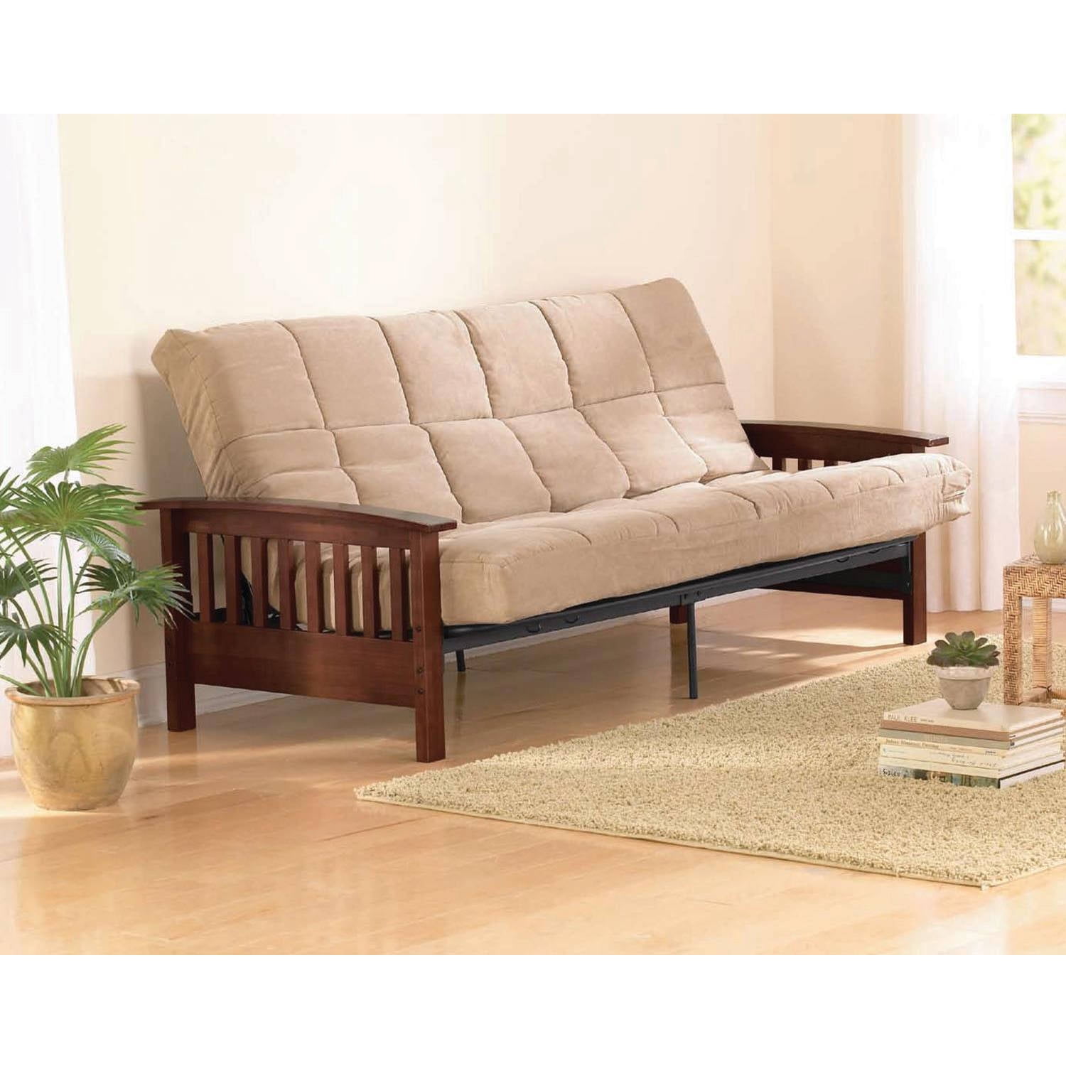 Atherton Home Taylor Convertible Futon Sofa Bed Walmart