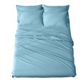 thumbnail image 2 of Full Bed Sheets | Microfiber Bed Sheet Set | Soft, Wrinkle Resistant & Fade Stain Resistant Bedding | Set of 4 Pieces – 1 Flat Sheet, 1 Deep Pocket Fitted Sheet, 2 Pillowcases – Full, Teal, 2 of 10