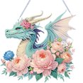 thumbnail image 1 of Artesanal Diamante Wdftyju Con Punto Acrílico Dragón 24 Cm, 1 of 9