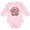 AD-Pink, variant on My First Cinco de Mayo- Flowers Boys or Girls Long Sleeve Baby Bodysuit