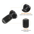 thumbnail image 4 of 10 piezas de tornillo Torx M4x9mm 12.9 Grado Cabeza plana redonda para reemplazar cortadores de inserto de carburo herramienta de torno CNC, gris, 4 of 5